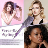 ELIO Curl Defining Brush - Purple - Enhance & Shape Your Curls