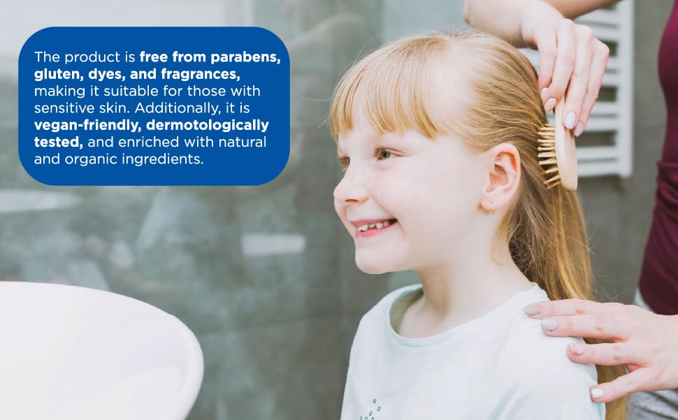 Babyton Natural Detangler Spray for Kids Hair, 200ml