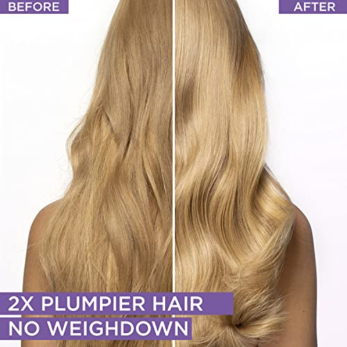 L'Oréal Paris Elvive Hyaluron Moisture Shampoo Conditioner Set - 400ML Shampoo + 360ML Conditioner for Oily, Frizzy, Dry Hair