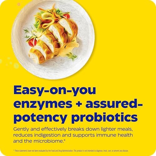 Enzymedica Digest Basic + Probiotics: Superior Digestive Support (30 Capsules)