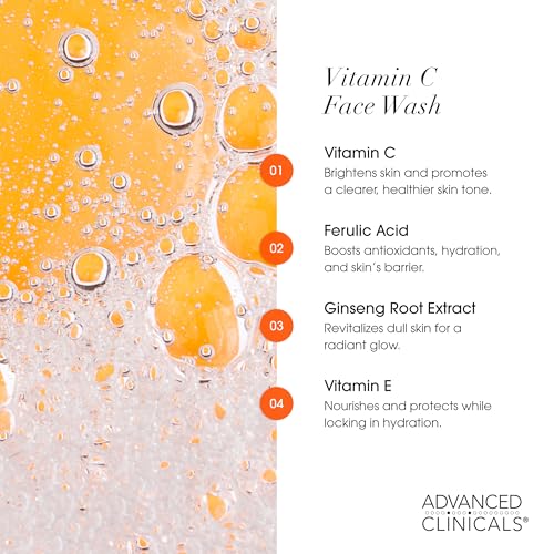 Vitamin C Face Wash - Brightening & Hydrating Cleanser