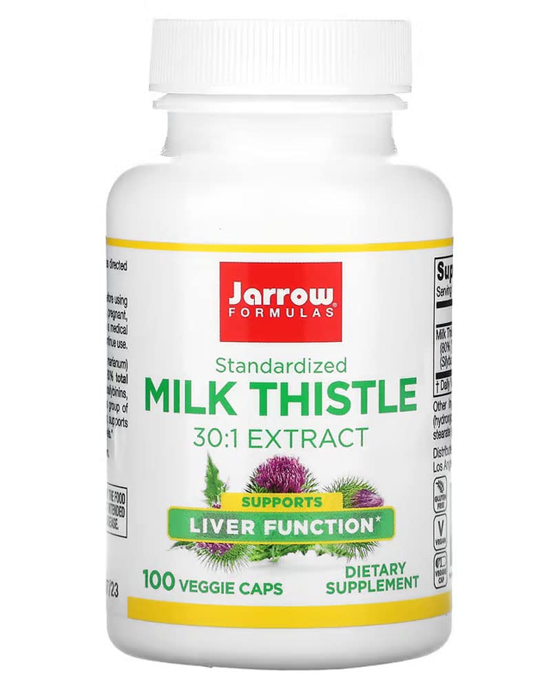 Jarrow Formulas Milk Thistle - Liver Support & Detoxification