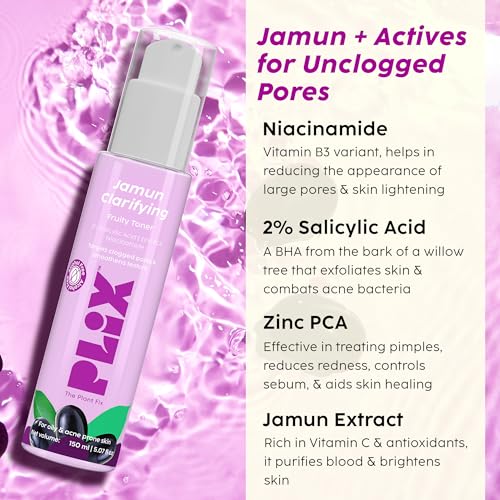 PLIX THE PLANT FIX Jamun Clarifying Fruity Toner (150ml) - Niacinamide & Jamun Extract