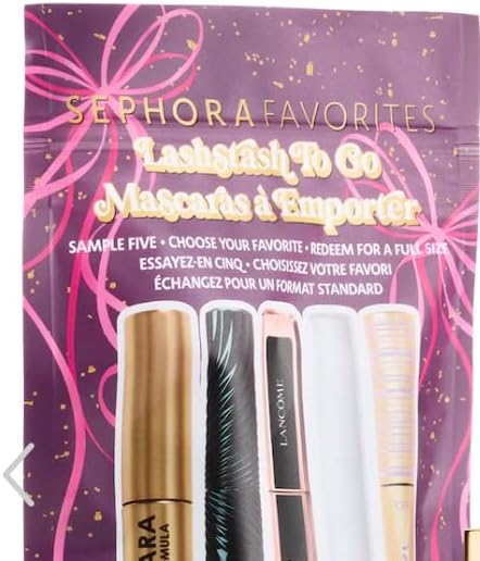 Sephora Favorites Holiday Lashstash to Go Mini Mascara Set - Travel-Friendly Mascara Collection