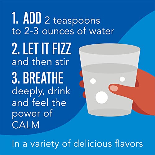 Natural Vitality Calm Magnesium Citrate Supplement - Anti-Stress Drink Mix - Gluten Free Vegan Non-GMO Orange 8 oz