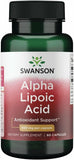 Swanson Alpha Lipoic Acid 600mg: Powerful Antioxidant Support (60 Capsules)