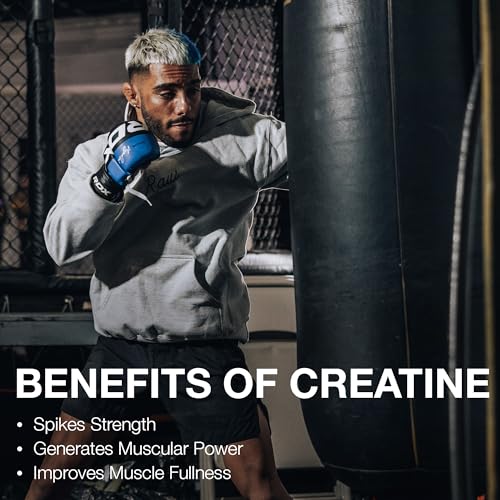 RAW Creatine Monohydrate Powder - Unflavored (30 Servings)