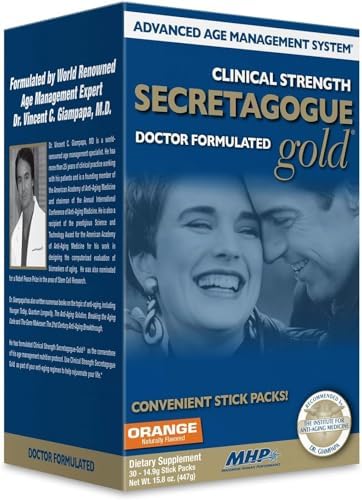 MHP Secretagogue Clinical Strength-Gold, Orange, 30 Count