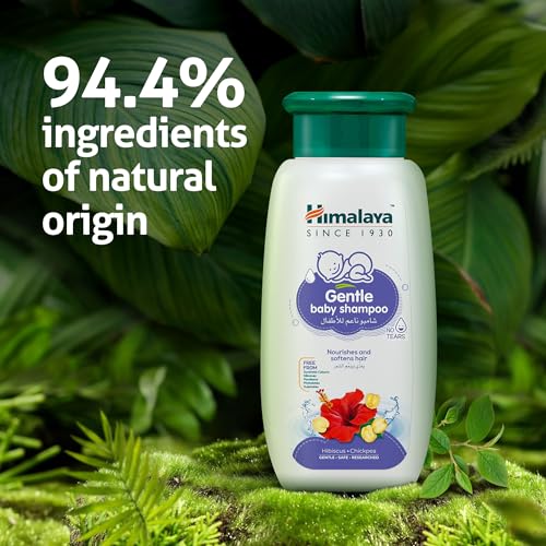 Himalaya Gentle Baby Shampoo - No-Tears Formula with Hibiscus & Chickpeas (800ml)