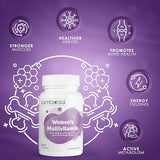 Ambrosial Women's Multivitamin Tablets - 120 Daily Nutrient Pack