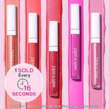 Wet n Wild Mega Slicks Lip Gloss - Long-Lasting, Hyaluronic Acid, High Shine, Crystal Clear