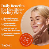 TruSkin Vitamin C Face Moisturizer, Brightening Anti-Aging Cream with Vitamin B5, E, Organic Aloe, 2 fl oz