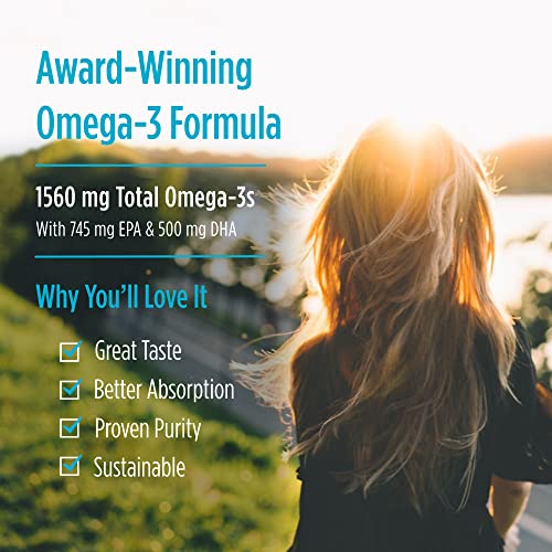 Premium Omega-3 Fish Oil Supplement
