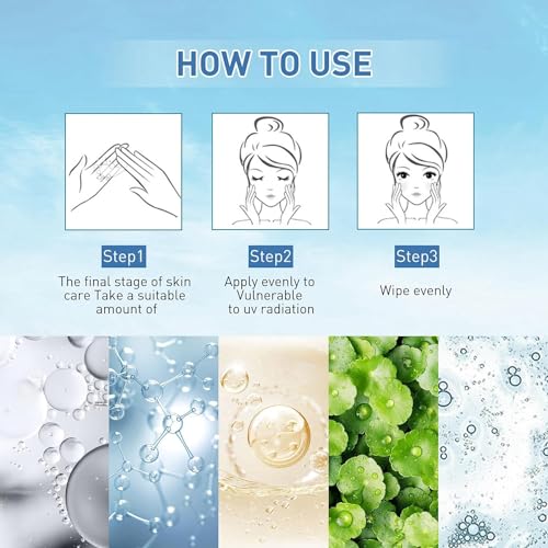 2PCS Mati rich Sunscreen Gel, Broad Spectrum Face & Sun cream in Shining Essence Sunglass Types