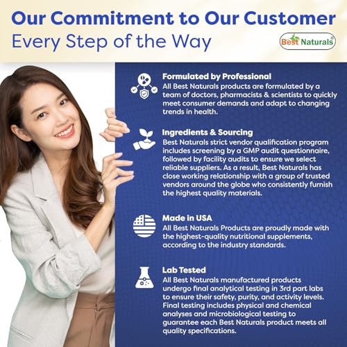 Best Naturals Acetyl L-Carnitine & Alpha Lipoic Acid 750mg - 120 Capsules