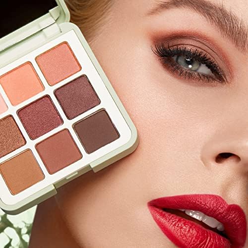 KIKO Milano Green Me Eyeshadow Palette - 9 Multi-Finish Shades