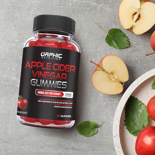 Apple Cider Vinegar Gummies 1000mg - Weight Loss, Energy & Gut Health Support with B12, Beetroot & Pomegranate