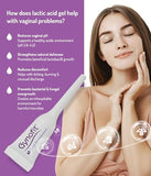 Gynofit Lactic Acid Vaginal Gel – pH Balance Restorer for Vaginal Health – Prevents Itching, Burning & Odor – Hygienic Applicator – 6 Count