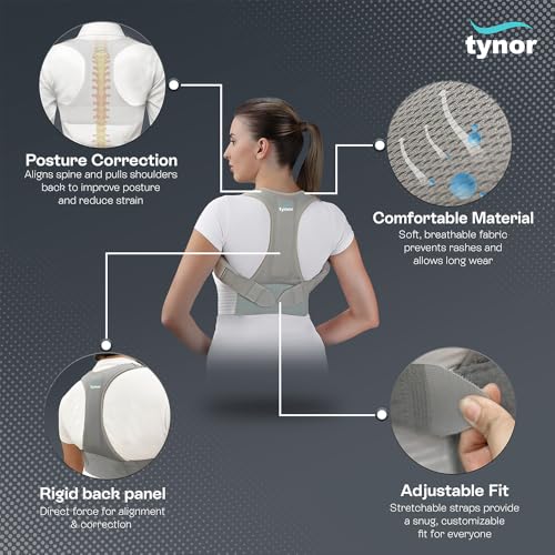 Tynor Posture Corrector - Grey, Large