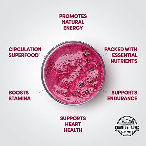 Country Farms, Bountiful Beets, Whole Food Beet Extract, Cherry, 10.6 oz (300 g)
