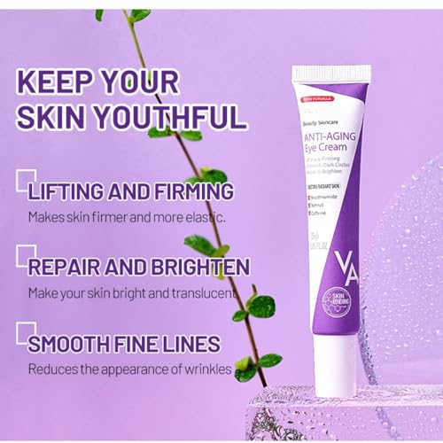 Retinol & Niacinamide Eye Cream for Fine Lines, Wrinkles & Dark Circles