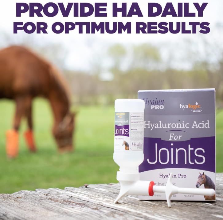 Hyalogic Equine Hyaluronic Acid (HA) Joint & Cartilage Supplement for Horses