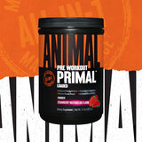 Animal Primal Muscle Hydration Preworkout Powder Strawberry Watermelon 17.9 oz