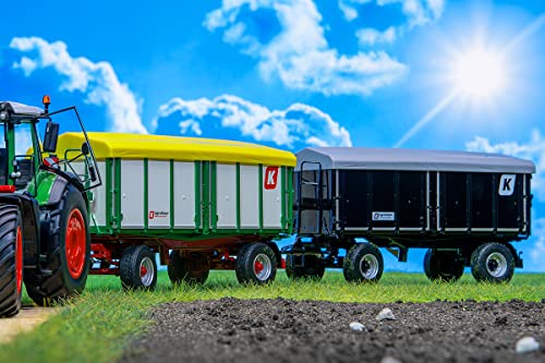 WIKING 2-Axle 3-Sided Tipping Trailer Model - 1:32 Scale