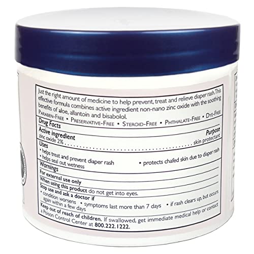 Noodle & Boo The Best Diaper Rash Ointment - Multi-Purpose Baby Skin Care with Zinc Oxide - 10 Oz