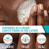 CeraVe Acne Foaming Cream Cleanser, 5 oz, Fragrance-Free & Non-Comedogenic