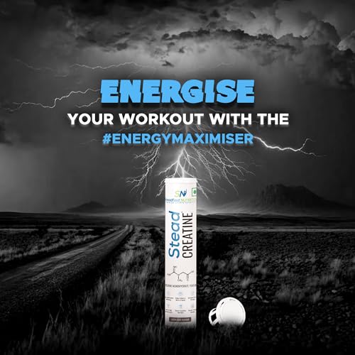 Steadfast Nutrition SteadCreatine | Pink Lemonade Flavored Creatine Monohydrate | Pack of 1