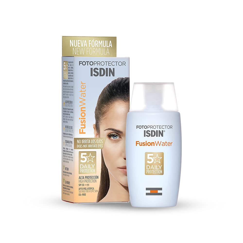 Isdin Fotoprotector Fusion Water SPF 50+ Oil-Control Sunscreen (50ml)