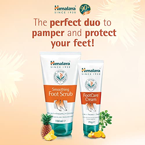 Himalaya Herbals Foot Care Cream for Dry and Cracked Heels - Antiseptic and Moisturizing Formula, 75g