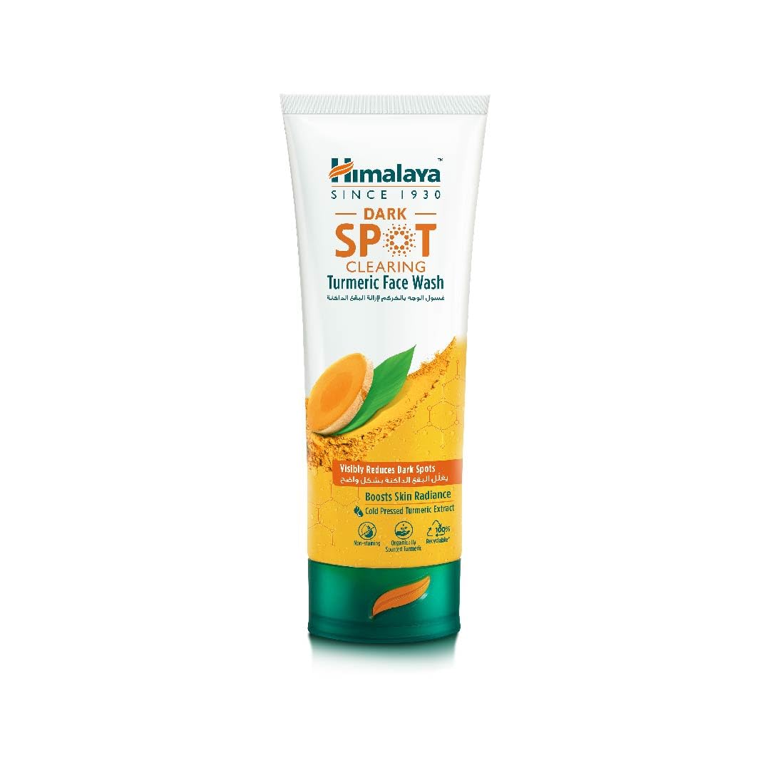 Himalaya Turmeric Dark Spot Face Wash | 100ml - Deep Cleansing for Radiance