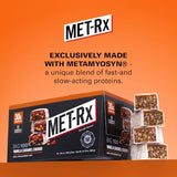 MET-Rx Big 100 Protein Meal Replacement Bar, Vanilla Caramel Churro, 9-Count
