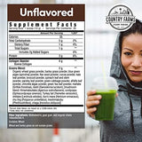 Country Farms, Collagen + Greens, Unflavored, 10.6 oz (300 g)
