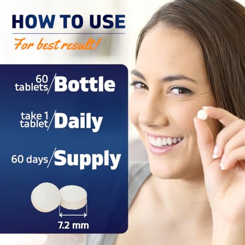 Vitamatic Salivarius Complex 10 Billion Mint Chewable Probiotics for Oral Health - 60 Count