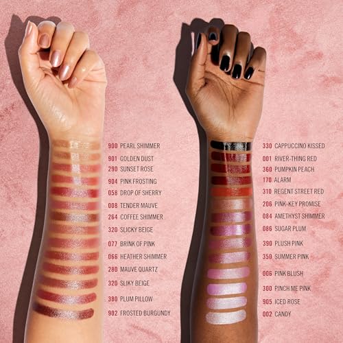 Rimmel London Lasting Finish Lipstick - 086 Sugar Plum - Long-Lasting & Highly Pigmented