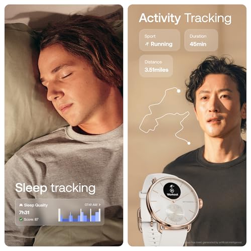 Withings ScanWatch 2 Hybrid Smart Watch - GPS, Cycle & 30-Day Battery