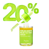 PURITO Azelaic Acid 10 Kojic Tea Tree Serum - Acne & Uneven Tone for Dermatologist-Recommended Treatment