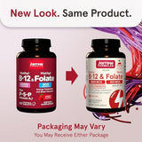 Jarrow Formulas Methyl Folate Lozenges - 800 mcg, Cherry Flavor, 60 Count - Folate Support