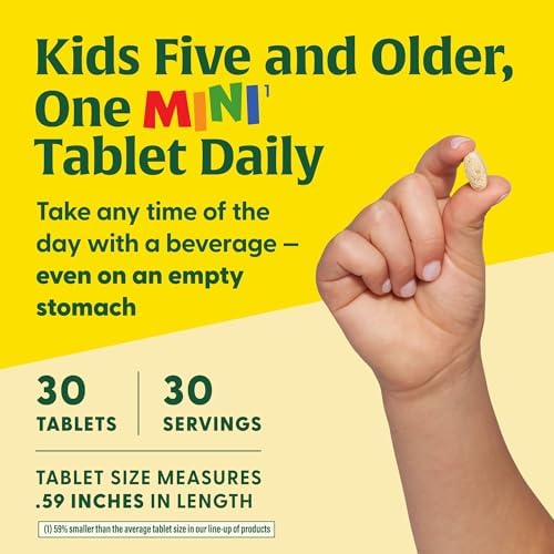 MegaFood Kids B Complex - 30 Tablets - Delicious Support for Growing Kids