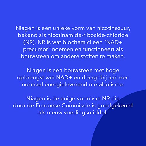 TRU NIAGEN Nicotinamide Riboside NAD Supplement - Patented NR 300mg Per Serving - 90 Days Supply
