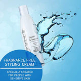 Nonscents Smooth & Separate Fragrance-Free Texturizing Cream – Curl Defining Thermal Protector