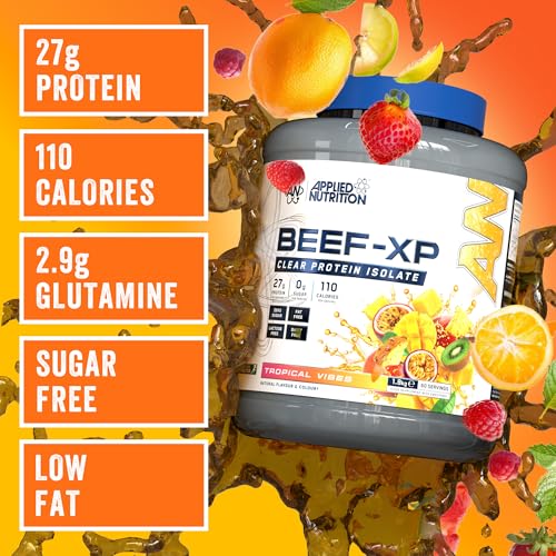 Applied Nutrition Beef XP Clear Hydrolyzed Protein Isolate - Tropical Vibes 1.8kg