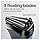 Braun Series 3 310S Wet & Dry Electric Shaver - Blue