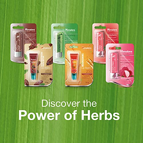 Himalaya Strawberry Shine Lip Balm - Nourishing Moisture for Lips | 4.5g