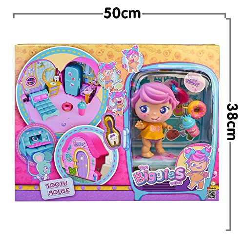 The Bellies Biggie Yumi Yummy Tooth House Doll Playset (Ages 3+)