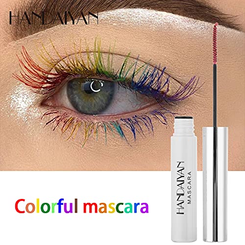 GBUFIYSN Colored Mascara - Green, Volumizing & Lengthening, 1 Count
