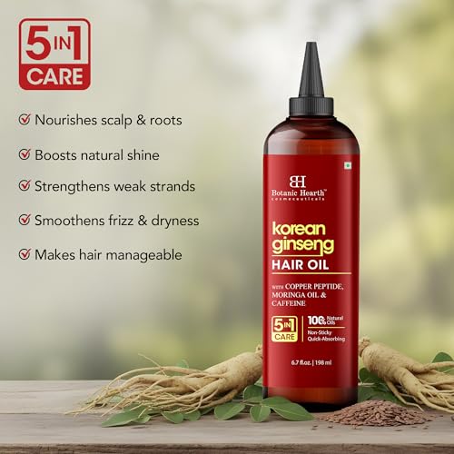 Botanic Hearth Korean Ginseng Hair Oil 6.7 fl oz